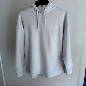 Ganni ivory pull over hoodie Size xs